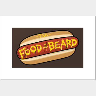 The Food in my Beard Dog Posters and Art